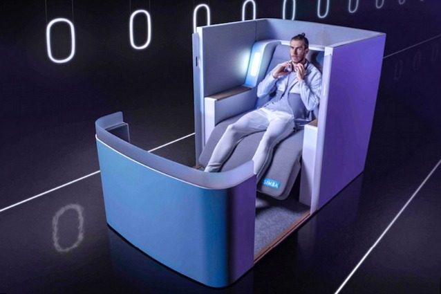Simba Air-Hybrid: il posto d'aereo più avanzato che abbiate mai visto