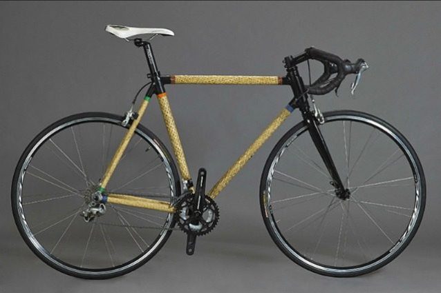 Una bici di bambù: ecco l'innovazione su due ruote