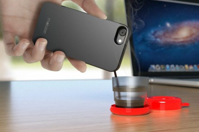 Mokase: la prima cover per smartphone che fa il caffè