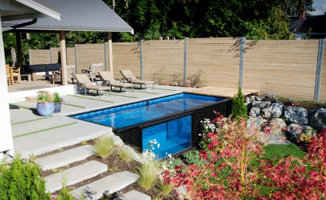 Come creare una piscina con un vecchio container Come realizzare una piscina