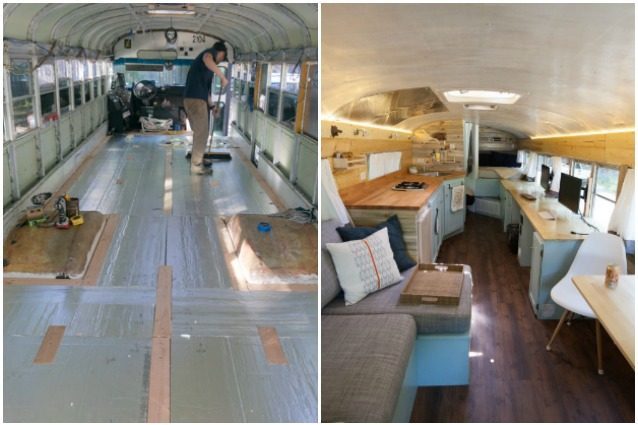Da vecchio scuolabus a casa mobile: come creare un'abitazione fai-da-te