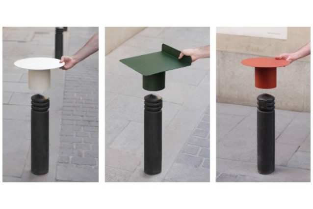 PLUG A SEAT: ecco come trasformare i paletti delle città in mobili da strada