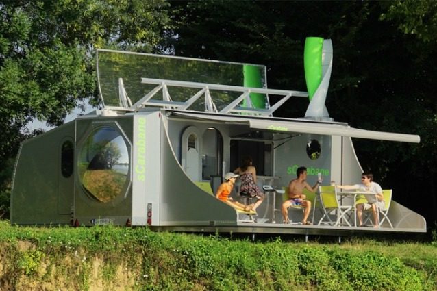 SCarabane: il caravan che ruota per seguire il sole, il vento e i tuoi desideri