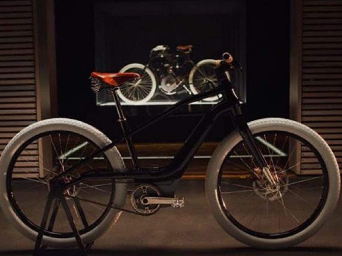 la prima harley davidson è un telaio di bicicletta