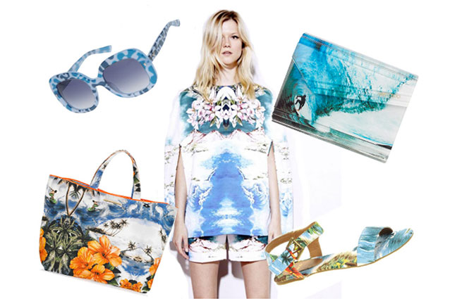 Stampe ocean per un look da surfer girl