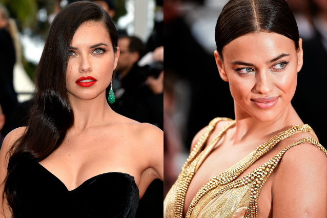 Irina Shayk Vs Adriana Lima: sfida a colpi di spacchi e scollature a