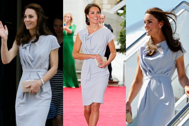Kate Middleton lo fa ancora: ricicla lo stesso abito per la terza volta