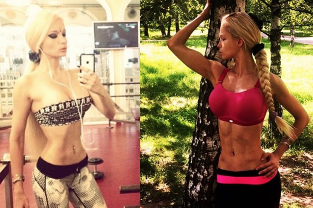 La Barbie umana tira fuori i muscoli: ecco com'? cambiata