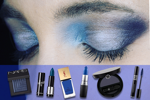 Il colore per il make up dell'autunno è il blu: smalti, rossetti e ombretti da non perdere