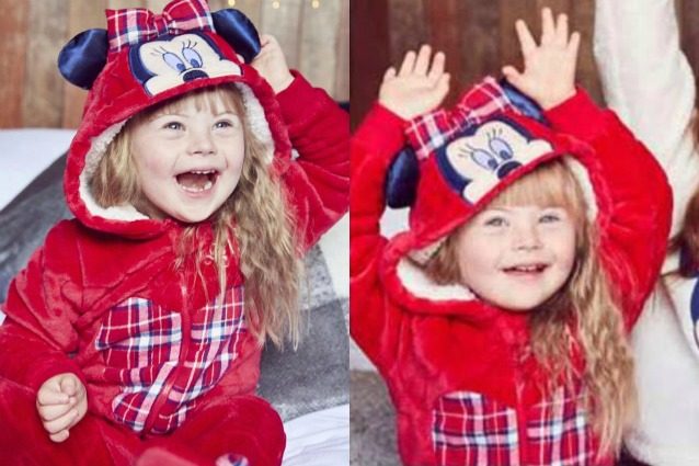 Rosie, la bimba di 4 anni affetta dalla sindrome di Down che diventa modella