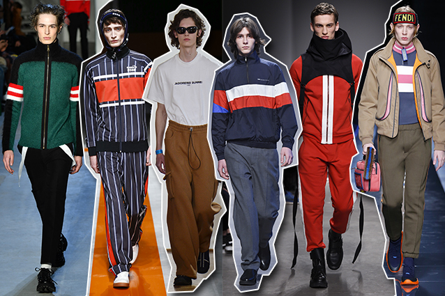 da sinistra: N.21, MSGM, Sunnei, Wood Wood, Ports 1961, Fendi