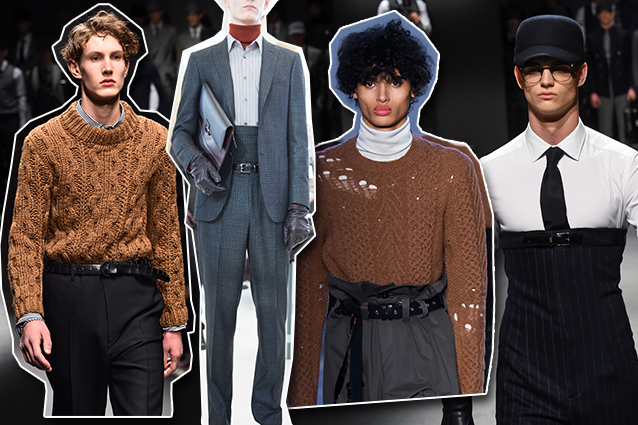 da sinistra: Salvatore Ferragamo, Pal Zileri, Damir Doma, Daks