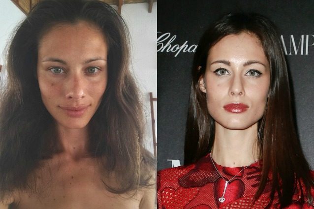 Marica Pellegrinelli senza trucco: la modella è bellissima anche al naturale