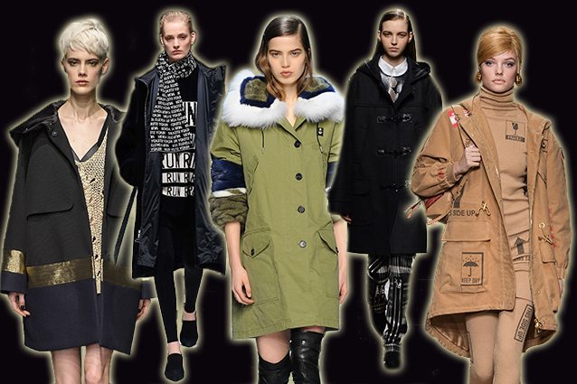 da sinistra Les Copains, Sportmax, Ermanno Scervino, Fay, Moschino