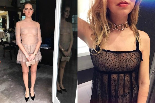 Chiara Ferragni hot a Parigi: il nude look rivela il piercing al capezzolo