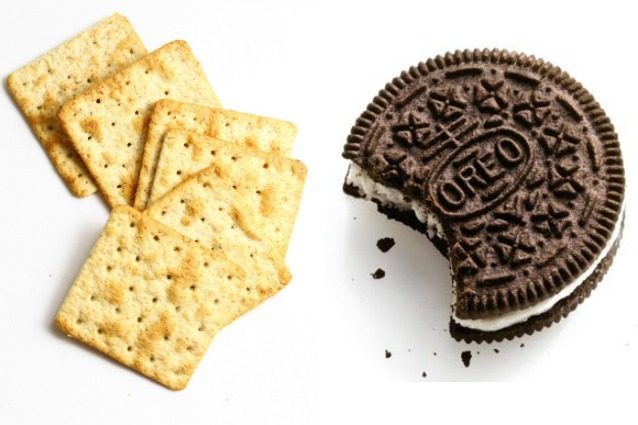 Ecco perché i cracker hanno i fori e gli Oreo i disegni sul biscotto