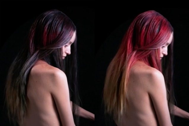 Fire, la tinta per capelli che cambia colore in base alla temperatura