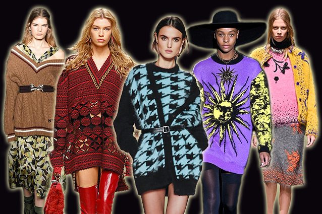 da sinistra N21, Fendi, Philosophy di Lorenzo Serafini, Fausto Puglisi, Prada