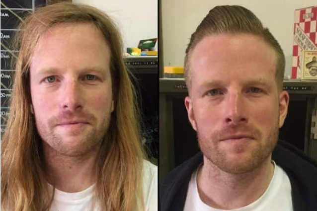 Tagliano capelli e barba e cambiano aspetto: le trasformazioni maschili più impressionanti
