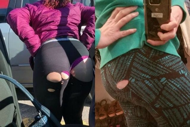 I leggings si strappano come "carta igienica bagnata": il brand finisce sotto accusa
