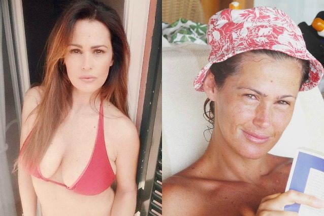 Senza trucco e con ricrescita in mostra: Samantha de Grenet prima e dopo l'Isola
