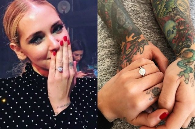 L'anello da sogno di Chiara Ferragni: il diamante scelto da Fedez per la proposta