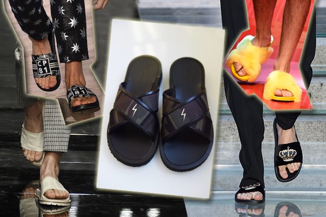 da sinistra Christian Pellizzari, Fendi, Giuseppe Zanotti Design, Dolce e Gabbana, Versace