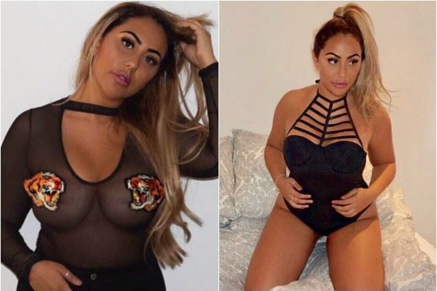 Prova costume per Sophie, la star di “Geordie Shore” in bikini mostra il corpo burroso