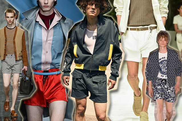da sinistra Fendi, Prada, I'M isola Marras, Salvatore Ferragamo, Christian Pellizzari