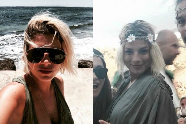 Corone di fiori e occhiali scuri: i look estivi di Emma Marrone in vacanza a Ibiza