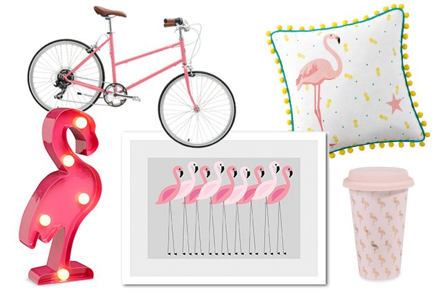 bicicletta Tokyobike, lampada Primark, stampa su Dalani, cuscino e bicchiere Maisons du Monde