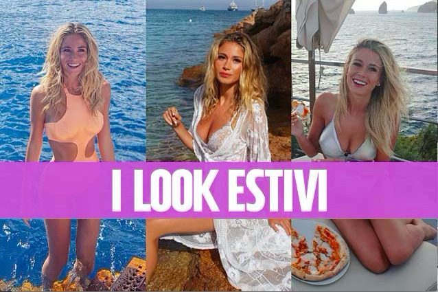 Costumi interi e caftani trasparenti: i look estivi di Diletta Leotta