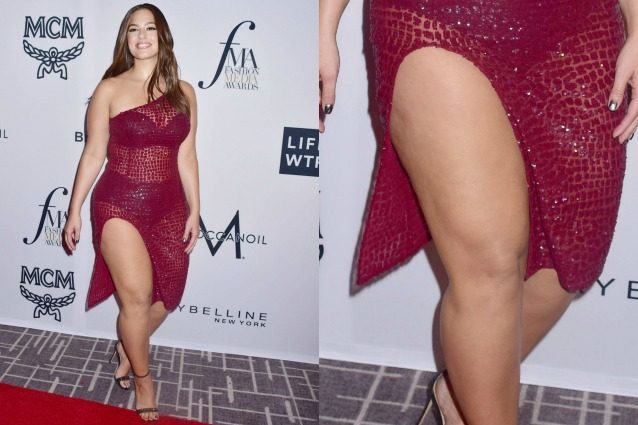 L'abito trasparente rivela l'intimo: Ashley Graham punta sulla sensualità sul red carpet