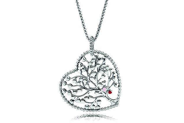 Collana Albero dell'Amore Pandora con incisione “You&Me”.