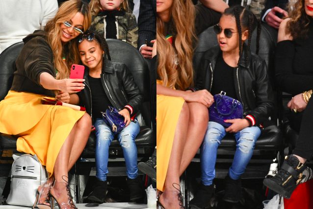 Occhiali da sole e tacchi: Blue Ivy, la figlia di Beyoncé a 6 anni è già  fashion