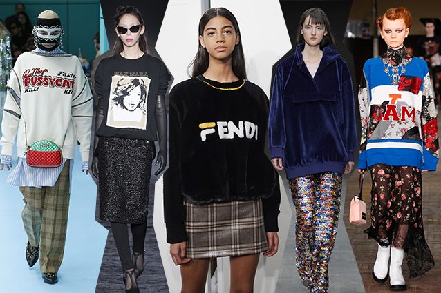 da sinistra Gucci, Max Mara, Fendi, Carlos Gil, Antonio Marras