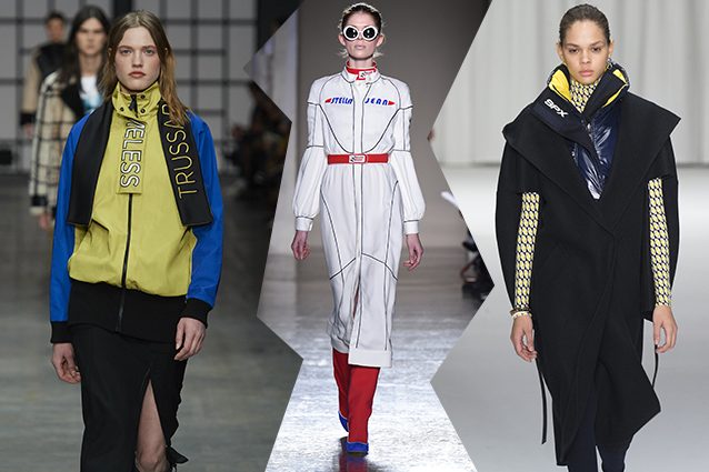 da sinistra Trussardi, Stella Jean, Sportmax