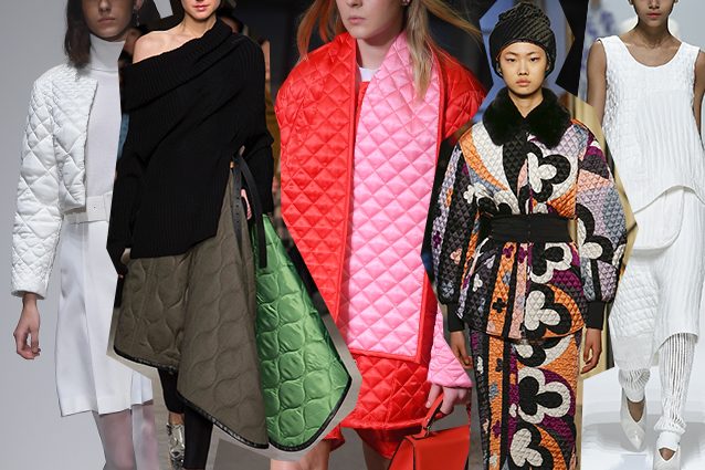 da sinistra Laura Biagiotti, Ujoh, MSGM, Emilio Pucci, Jil Sander
