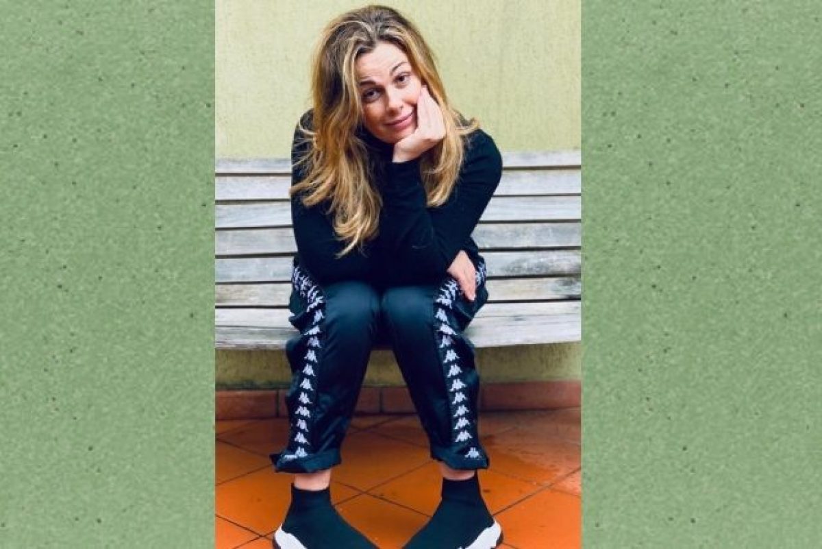 Con la tuta e senza trucco è sempre stupenda, così Vanessa ...