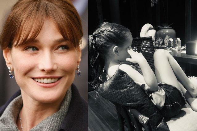 Carla Bruni presenta la figlia Giulia, la dolce dedica incanta i social ...