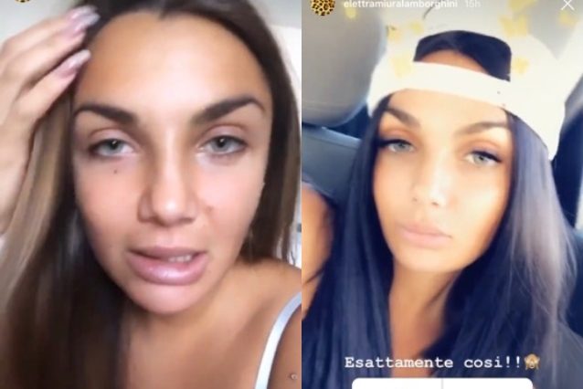 Elettra Lamborghini sta pensando di passare al caschetto ...