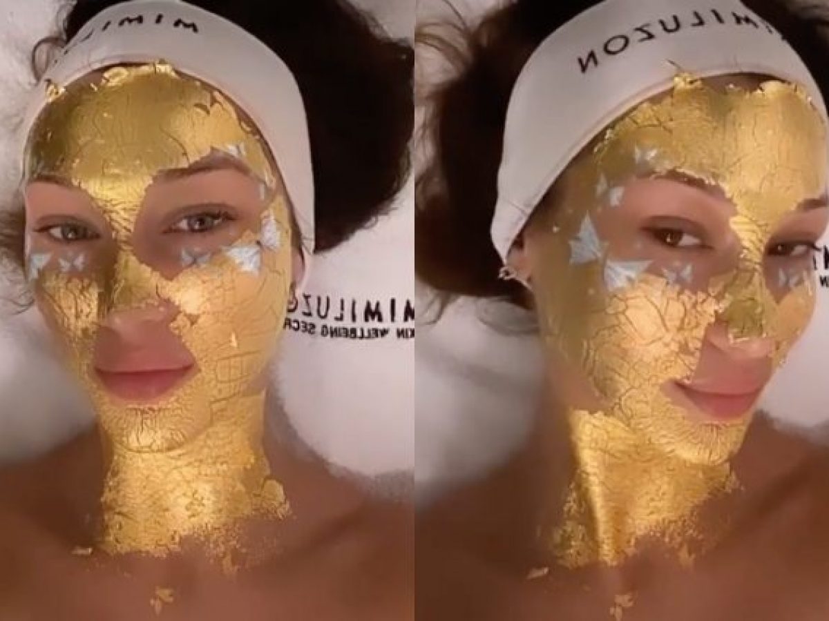 maschera facciale oro maschera facciale oro