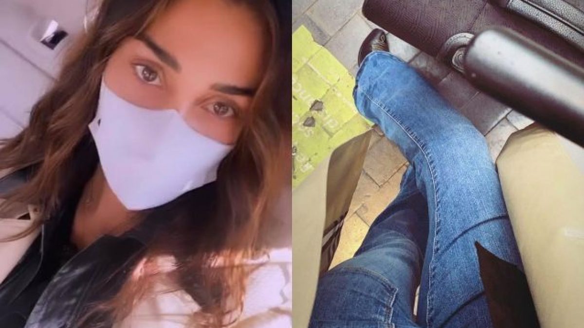 Belén Rodriguez in jeans e camperos: il look da viaggio è griffato e vale  quasi 10mila euro