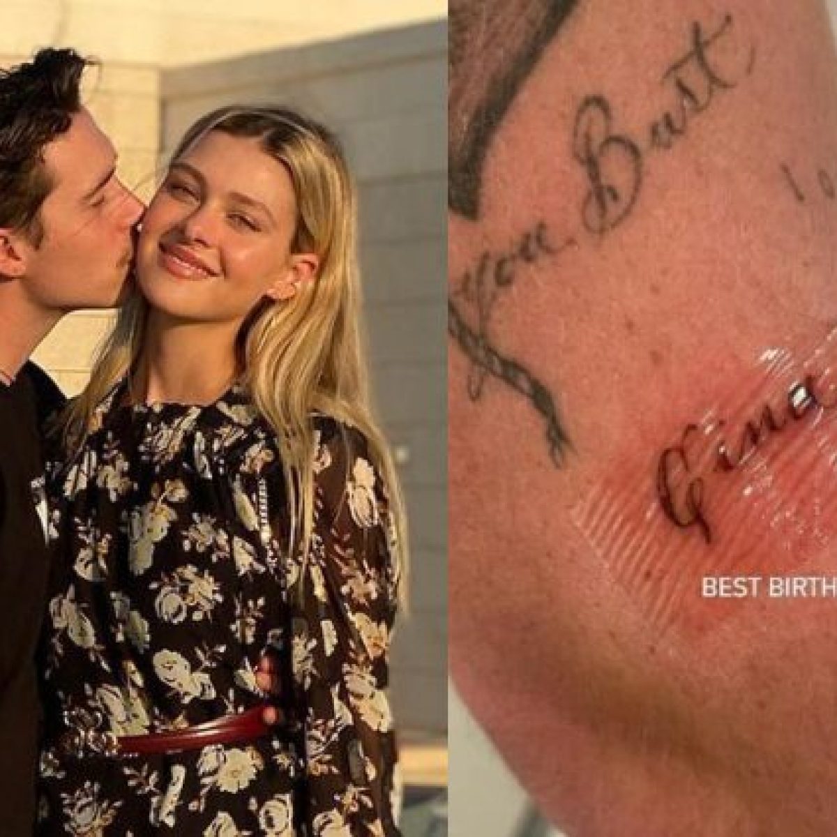 Brooklyn Beckham Mostra Il Nuovo Tatuaggio Lo Ha Fatto In Onore Della Nonna Della Fidanzata