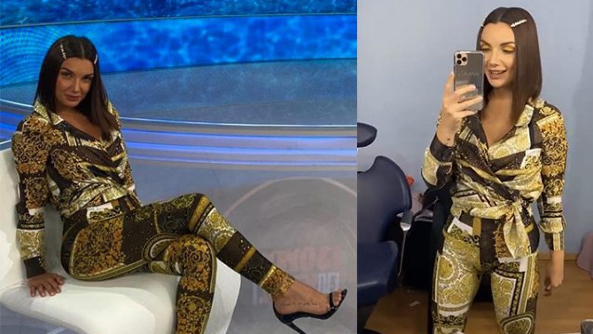 Elettra Lamborghini all'Isola dei Famosi con i leggins stampati: il look  griffato vale 1500 euro