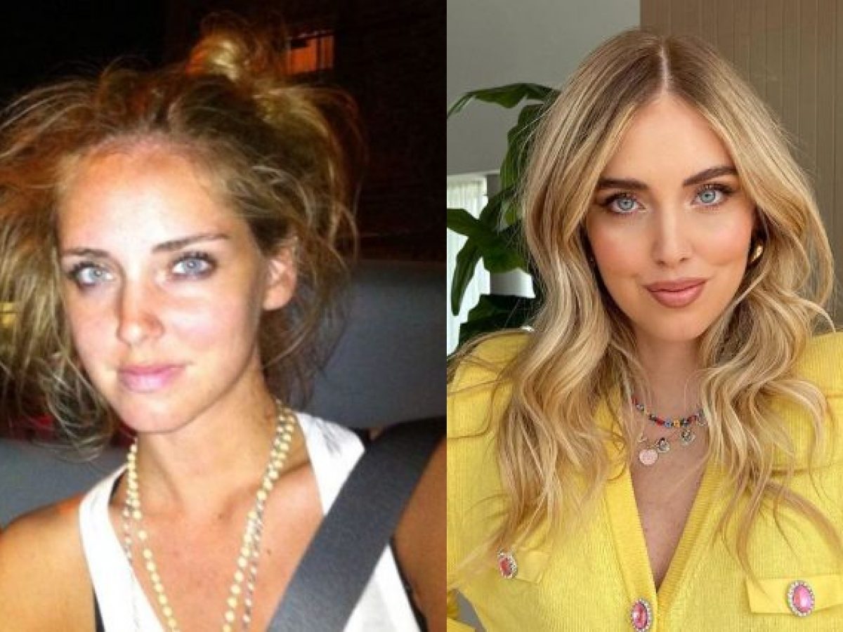 Chiara Ferragni spettinata e col trucco