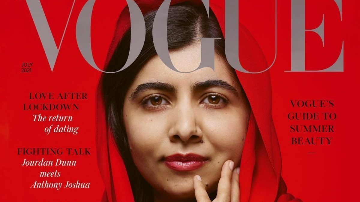 Malala Yousafzai sulla copertina di British Vogue