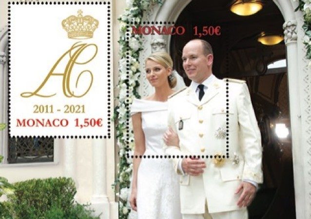 I 10 anni di matrimonio di Charlene e Alberto di Monaco ...
