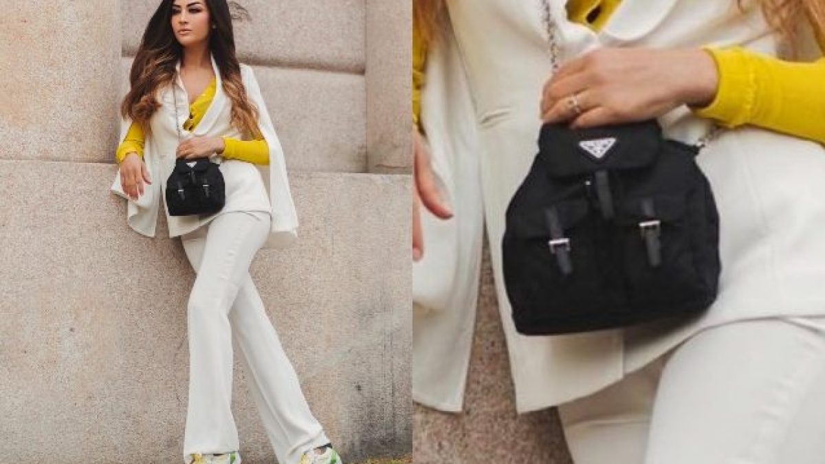 Giorgia Palmas rilancia il mini zaino: la borsa in pieno stile anni '90 è  ancora una it-bag