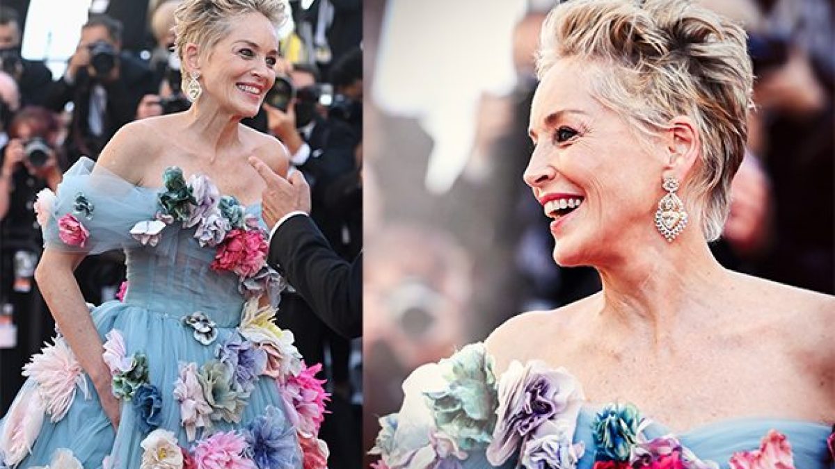 Sharon Stone in Dolce&Gabbana